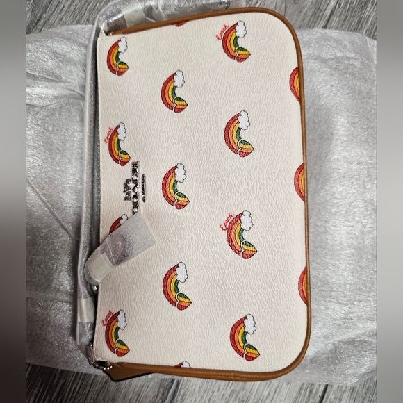 COACH Pride Bags Nolita 19 Pride With Rainbow Heart Print🌈 Authentic - Picture 8 of 15